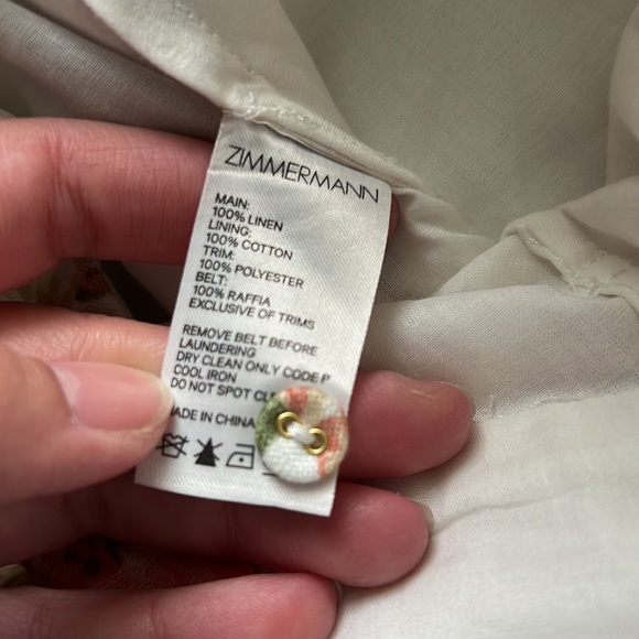 Zimmermann Kirra Halterneck Romper - 0P - Picture 11 of 12